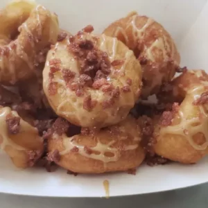 Donut With Bacon Bits